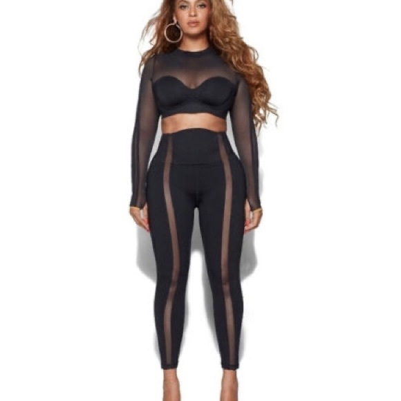 ADIDAS X IVY PARK Beyonce IVP Mesh Crop Top New Limited Edition S XS - Picture 4 of 6